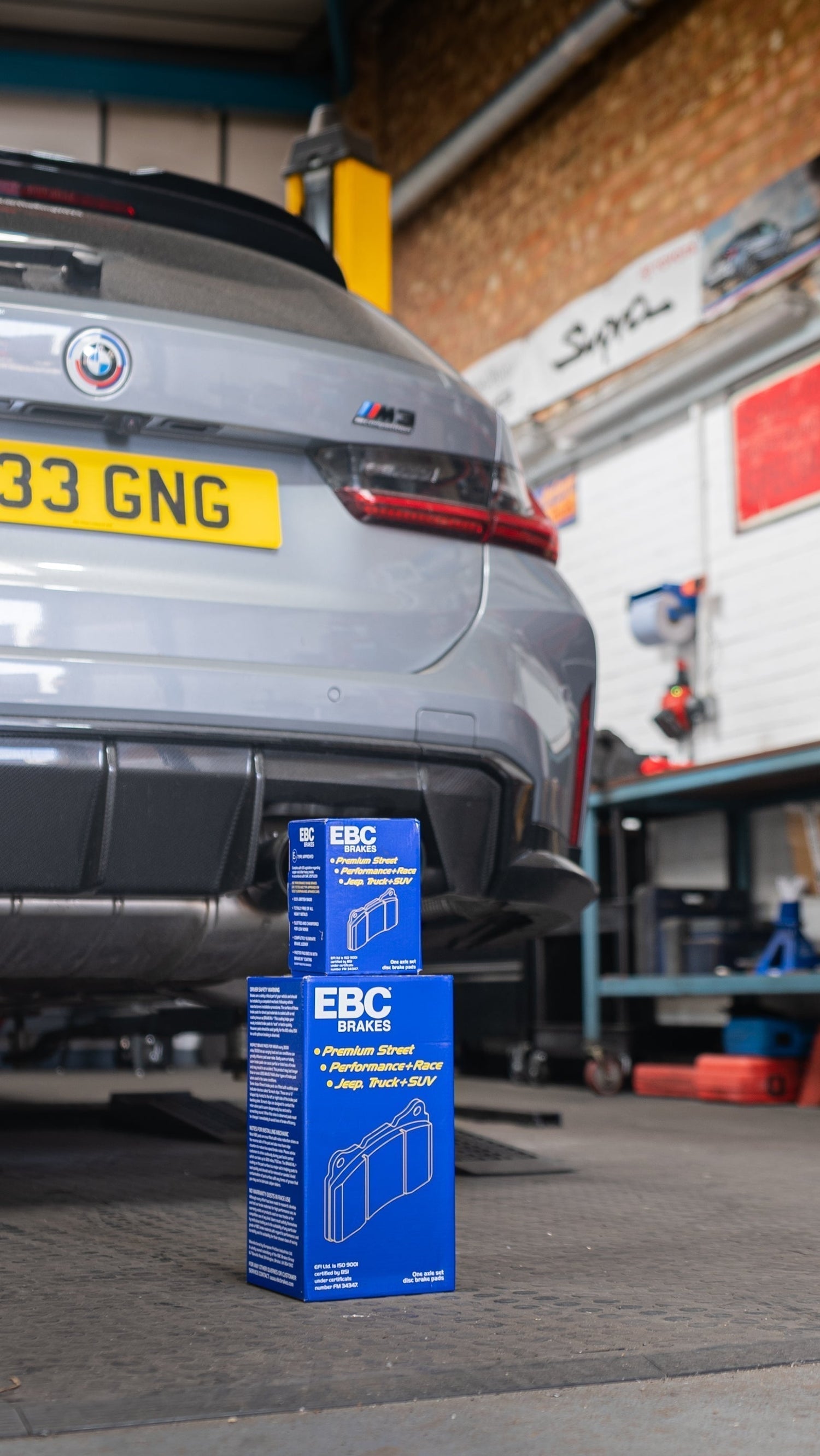 EBC BlueStuff Pads Supplied for 800bhp BMW G81 M3 Touring