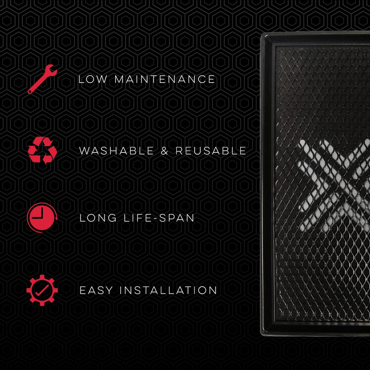 Pipercross Performance Panel Air Filter PP1931 - BMW, MINI & TVR