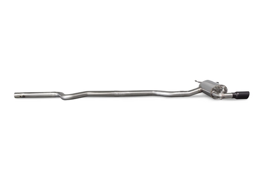 Scorpion Exhausts Non-Resonated Cat-Back System β Black Ceramic Tips β BMW M140i