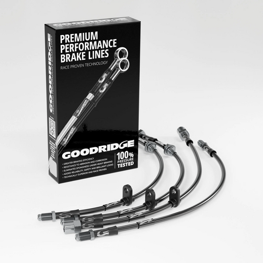 Goodridge Braided Lines – BMW M2/M3/M4 (F8X) (Black)