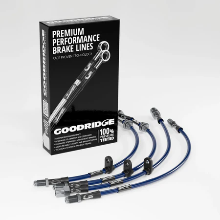 Goodridge Braided Lines – BMW M2/M3/M4 (F8X) (Blue)