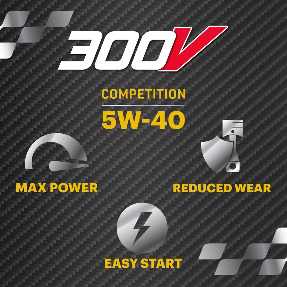 Motul 300V Competition 5W-40 Engine Oil – 2L (Metal Tin)