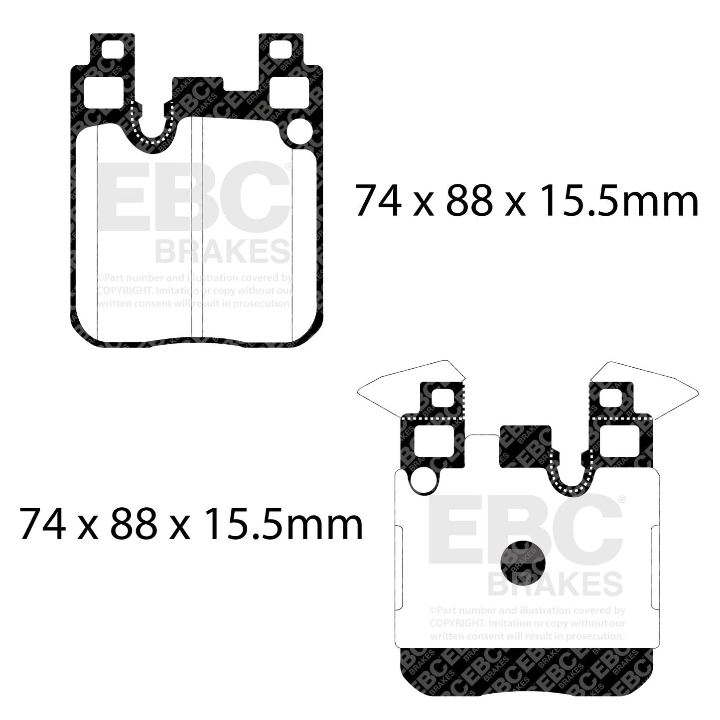 EBC Brake Discs & Pads Track Package – BMW F-Series M Lite