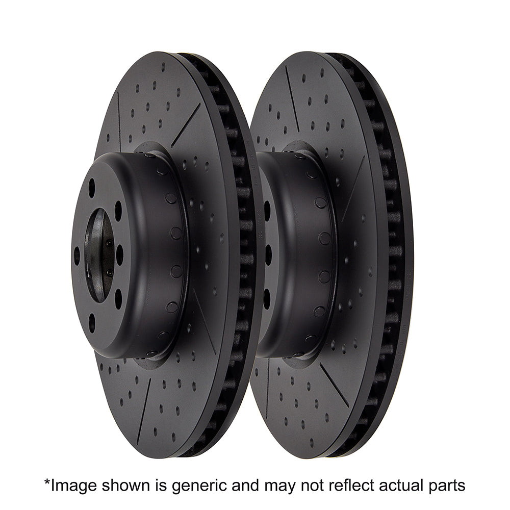 EBC GD Sport Rear Brake Discs – BMW F-Series M135i / M140i / M235i / M240i / 335i / 440i