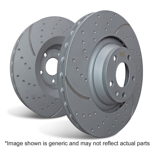 EBC BSD Front Brake Discs – Ford Focus RS Mk3 (BSD2030)