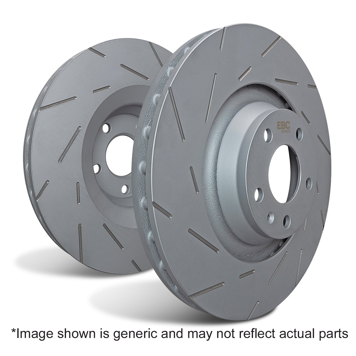 EBC USR Slotted Rear Brake Discs – BMW F-Series M135i / M140i / M235i / M240i / 335i / 440i