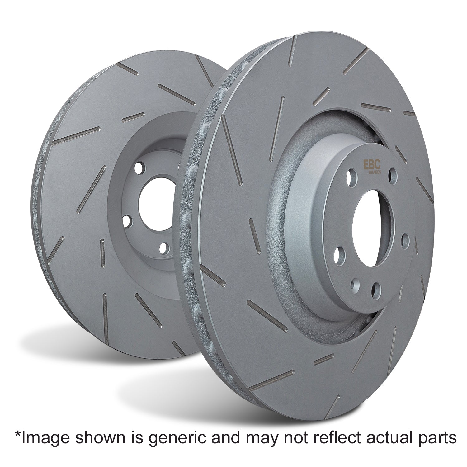 EBC USR Slotted Rear Brake Discs – BMW F-Series M135i / M140i / M235i / M240i / 335i / 440i