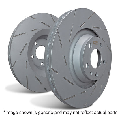 EBC USR Slotted Rear Brake Discs – BMW F-Series M135i / M140i / M235i / M240i / 335i / 440i