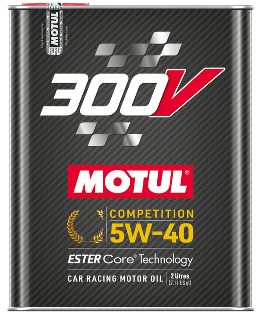 Motul 300V Competition 5W-40 Engine Oil – 2L (Metal Tin)