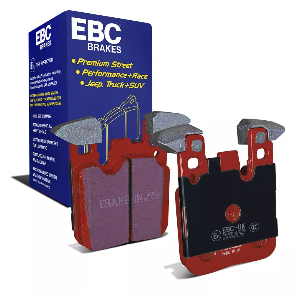 EBC Redstuff Rear Pads – BMW 1/2/3/4 Series & M2/M3/M4 (F-Series)