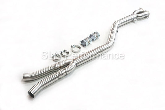 SLN BMW S58 X3M X4M Pre LCI Non-Resonated Single Mid Pipe