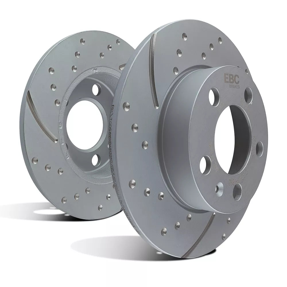 EBC GD Rear Brake Discs – Ford Fiesta ST Mk7 (GD280)