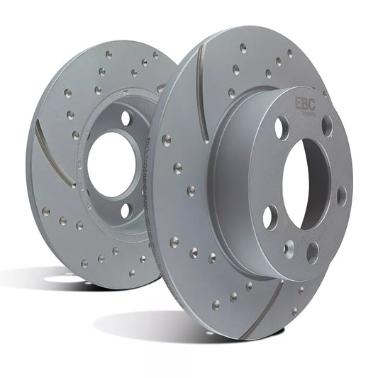 EBC GD Rear Brake Discs – Ford Fiesta ST Mk7 (GD280)
