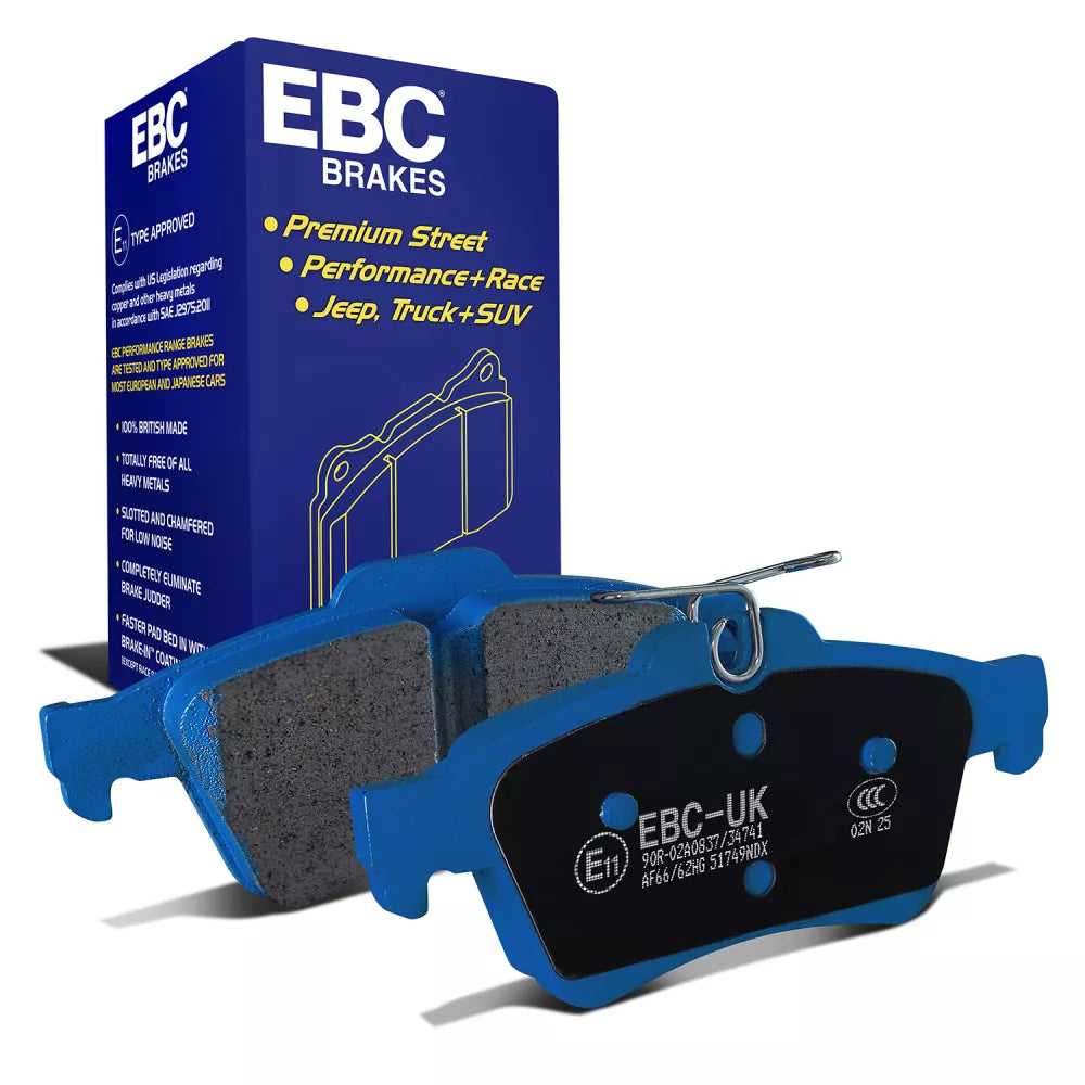 EBC Bluestuff 5000 Rear Brake Pads – Ford Focus RS Mk3 (DP51749NDX)