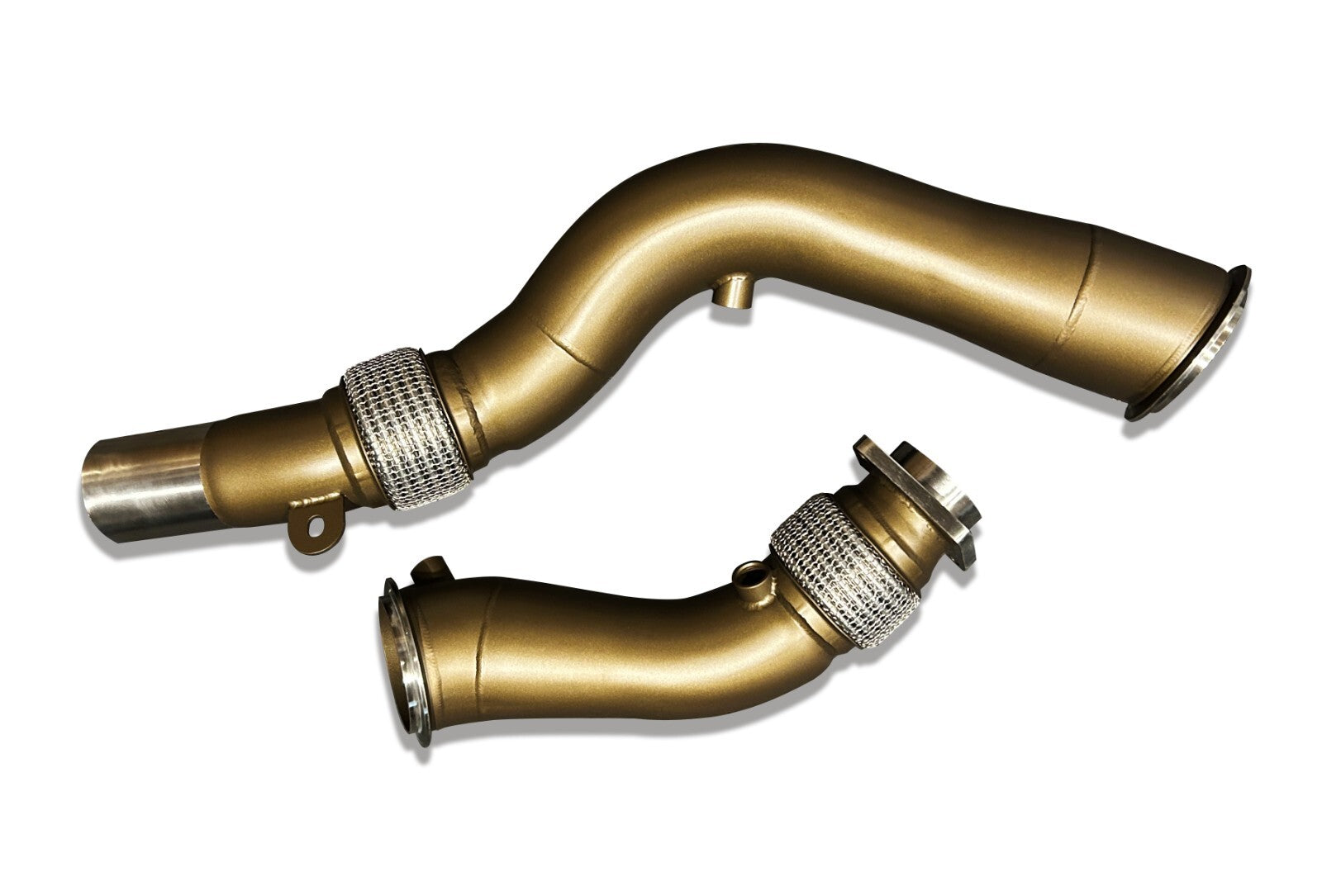 SLN BMW S55 M2C M3 M4 Decat downpipes CERAMIC COATED