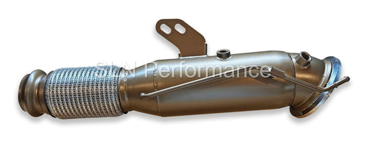 SLN BMW B58 OPF Ceramic Coated Decat Downpipe M240i M340i M440i 540i 640i 840i
