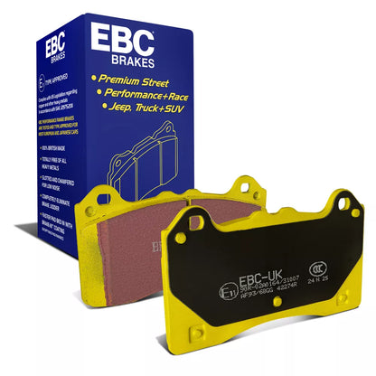 EBC Yellowstuff Rear Brake Pads – Ford Focus RS Mk3 (DP42274R)