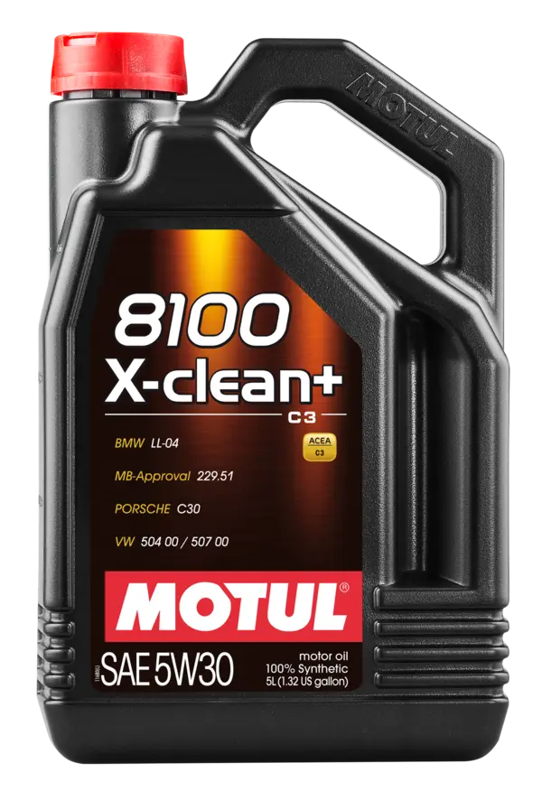 Motul 8100 X-CLEAN+ 5W-30 Engine Oil – 5L