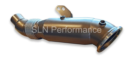 SLN BMW B58 Super 5” 200 CEL Sports Cat Downpipe CERAMIC COATED