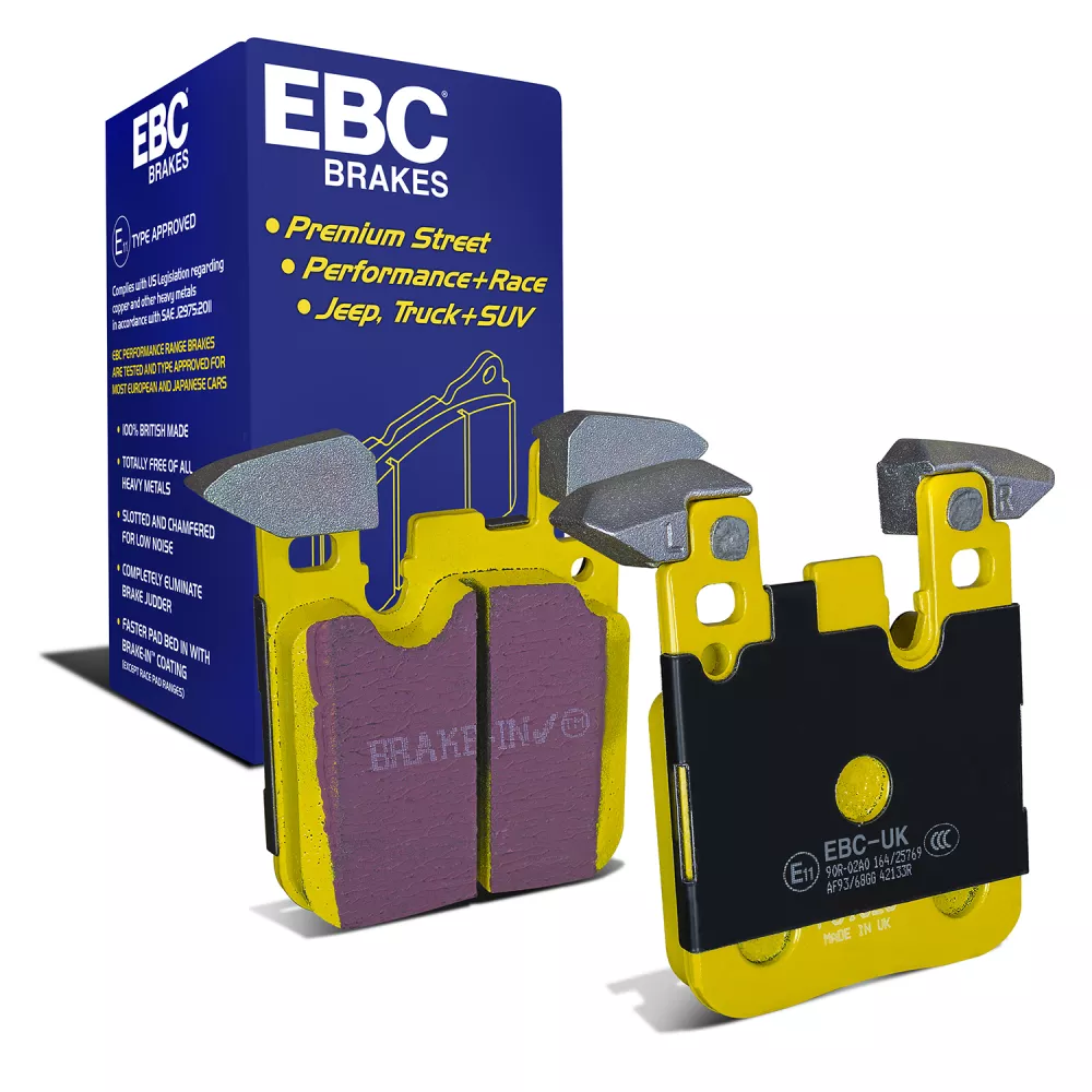EBC Yellowstuff Rear Pads – BMW 1/2/3/4 Series & M2/M3/M4 (F-Series)