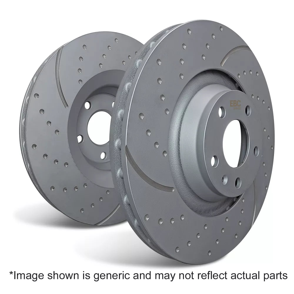 EBC GD Front Brake Discs – Ford Fiesta ST Mk7 (GD1963)