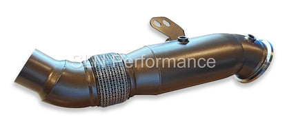 SLN BMW B58 Super 5” 200 CEL Sports Cat Downpipe CERAMIC COATED