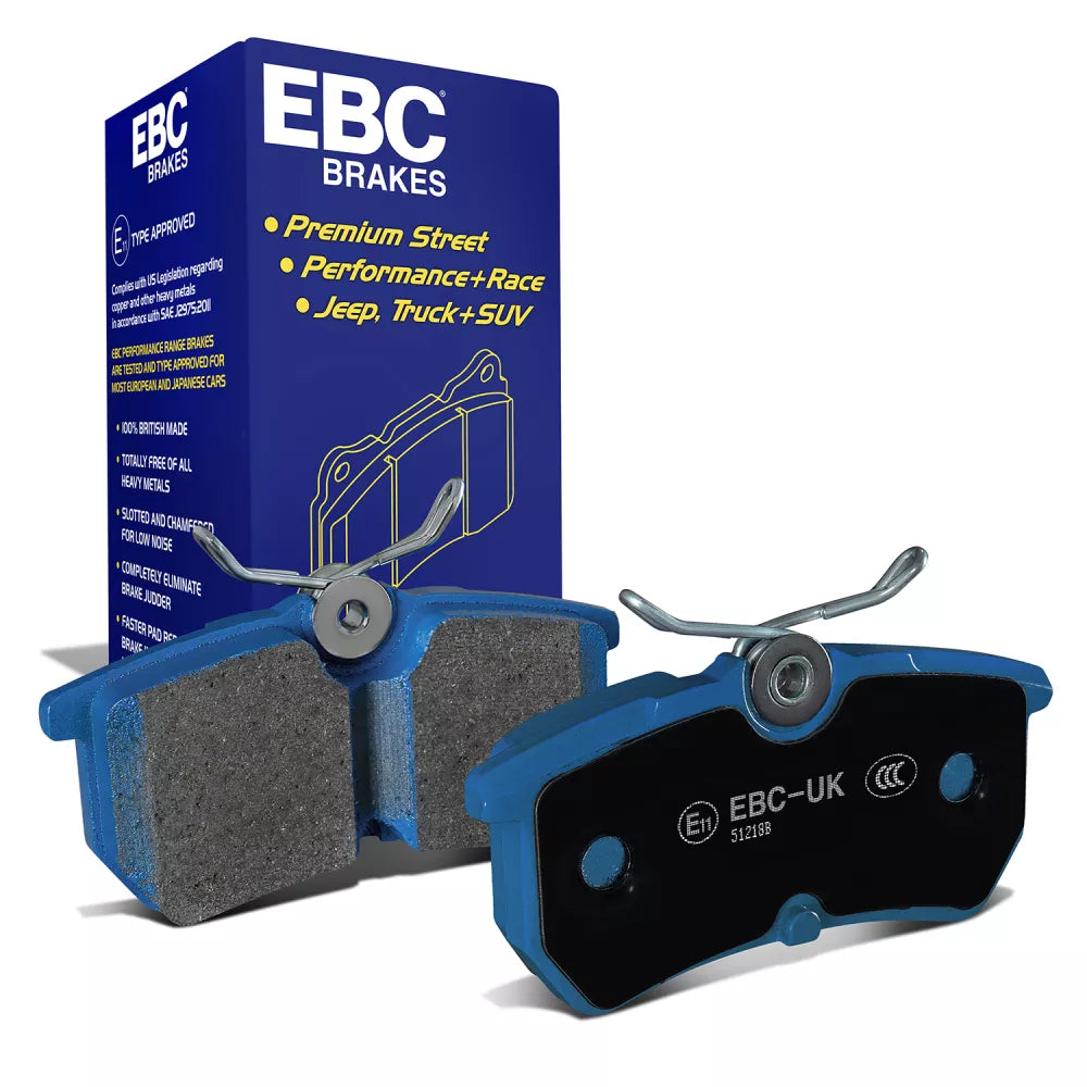EBC Bluestuff B Rear Brake Pads – Ford Fiesta ST Mk7 (DP51218B)