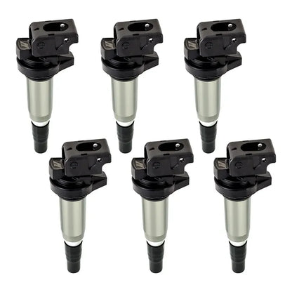 Mishimoto Ignition Coil Kit (6) – BMW M54 / N20 / N52 / N54 / N55 / N62 / S54 / S62 (MMIG-BMW-0206)