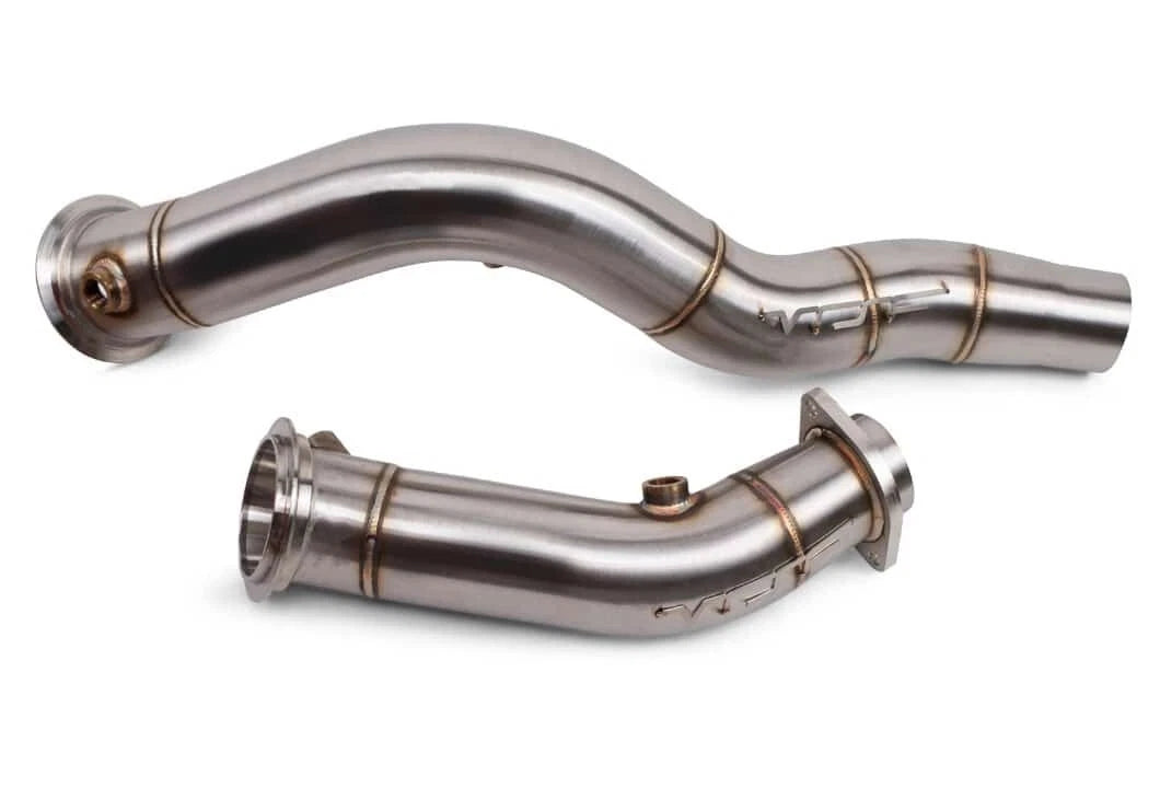 VRSF S55 Decat Downpipes (Brushed) – F87 M2C / F80 M3 / F82 F83 M4