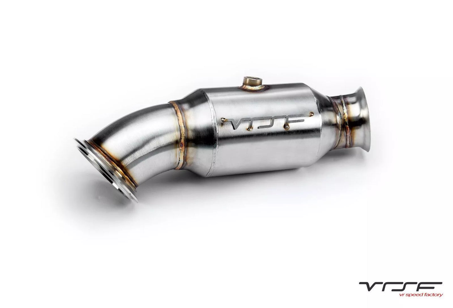 VRSF N55 3.5" Sports Cat Downpipe – F20 F21 M135i / F22 F23 M235i / F30 F31 335i / F32 F33 F36 435i / F87 M2