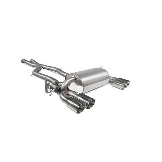 Scorpion Non-Resonated Cat-Back System with Electronic Valves – Daytona Tailpipes – BMW F80 M3 / F82 F83 M4
