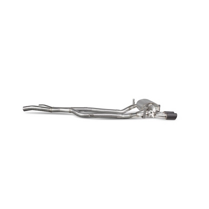 Scorpion Non-Resonated Cat-Back System with Electronic Valves – Daytona Black Ceramic Tips – BMW F80 M3 / F82 F83 M4